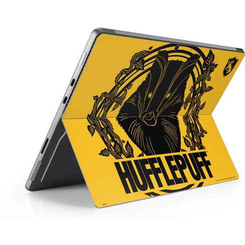 Wizarding Worlds Harry Potter Hufflepuff Illustration Surface Pro 9 Skin