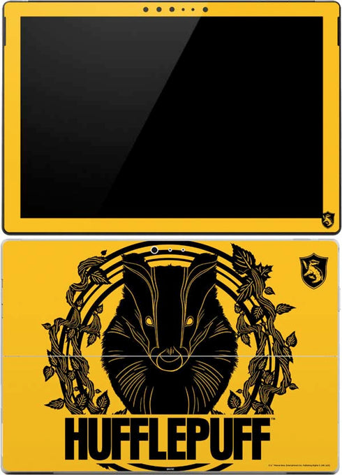 Wizarding Worlds Harry Potter Hufflepuff Illustration Surface Pro (2017) Skin