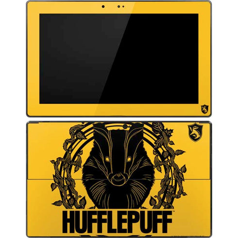 Wizarding Worlds Harry Potter Hufflepuff Illustration Surface Pro Tablet Skin