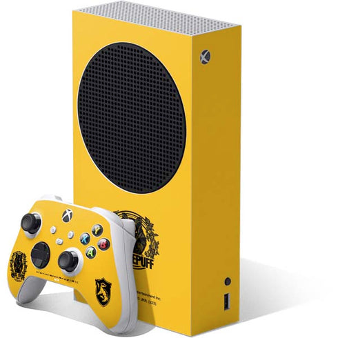 Wizarding Worlds Harry Potter Hufflepuff Illustration Xbox Series S Bundle Skin
