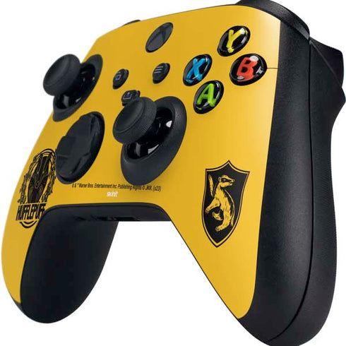 Wizarding Worlds Harry Potter Hufflepuff Illustration Xbox Series X Controller Skin