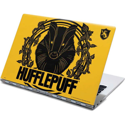 Wizarding Worlds Harry Potter Hufflepuff Illustration Yoga 910 2-in-1 14in Touch-Screen Skin