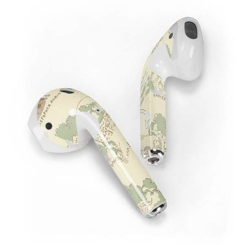 Disney Winnie the Pooh Hundred Acre Wood Apple AirPods 2 Skin