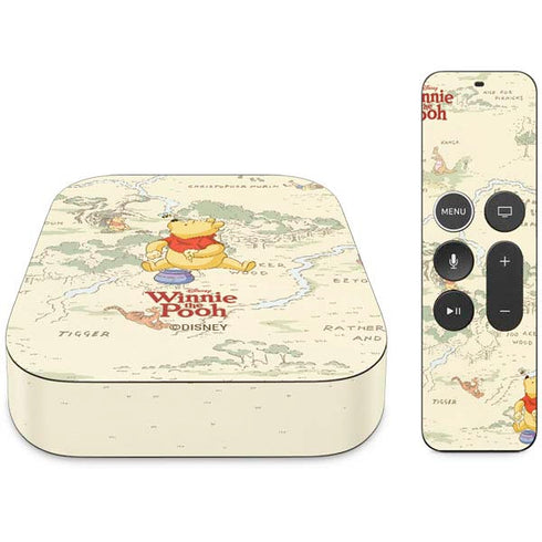 Disney Winnie the Pooh Hundred Acre Wood Apple TV Skin