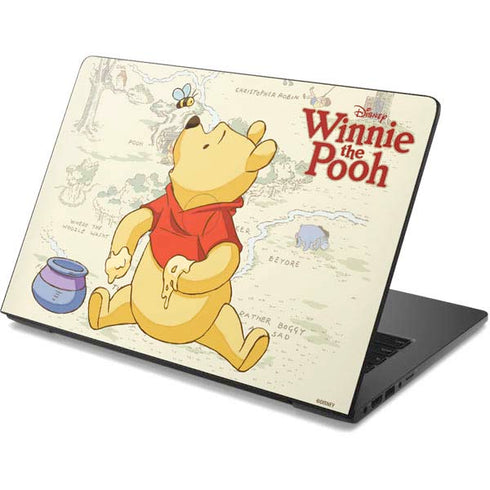 Disney Winnie the Pooh Hundred Acre Wood Dell Chromebook Skin