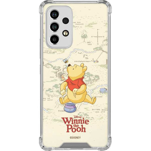 Disney Winnie the Pooh Hundred Acre Wood Galaxy A53 5G Clear Case