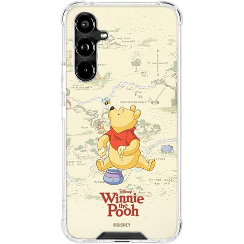 Disney Winnie the Pooh Hundred Acre Wood Galaxy A54 5G Clear Case