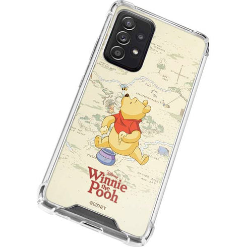 Disney Winnie the Pooh Hundred Acre Wood Galaxy A72 5G Clear Case