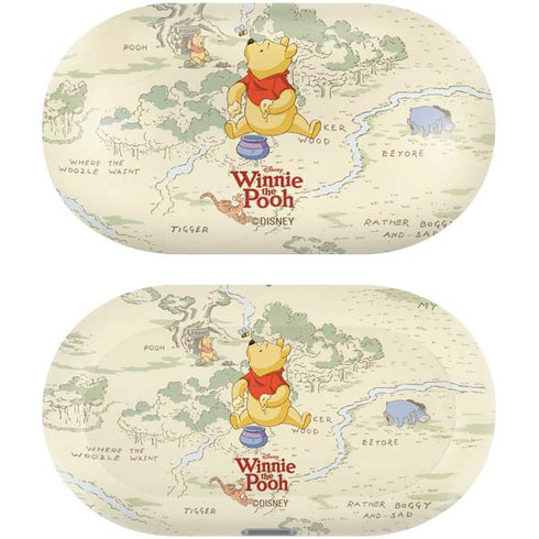 Disney Winnie the Pooh Hundred Acre Wood Galaxy Buds Plus Skin