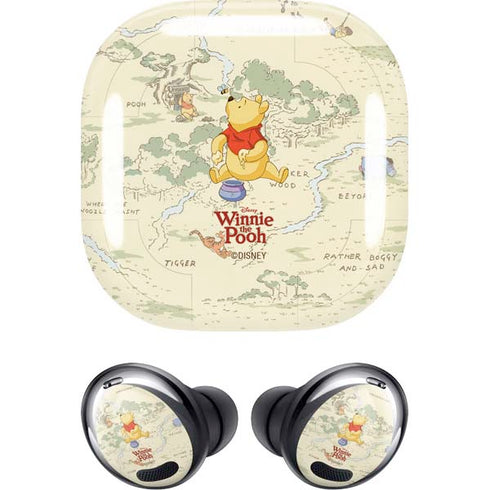 Disney Winnie the Pooh Hundred Acre Wood Galaxy Buds Pro Skin