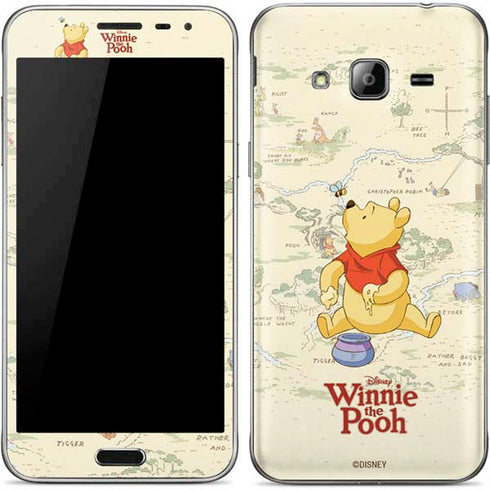 Disney Winnie the Pooh Hundred Acre Wood Galaxy J3 Skin