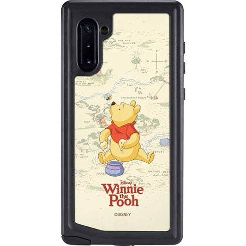 Disney Winnie the Pooh Hundred Acre Wood Galaxy Note 10 Waterproof Case
