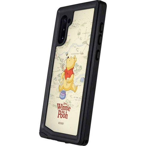 Disney Winnie the Pooh Hundred Acre Wood Galaxy Note 10 Waterproof Case