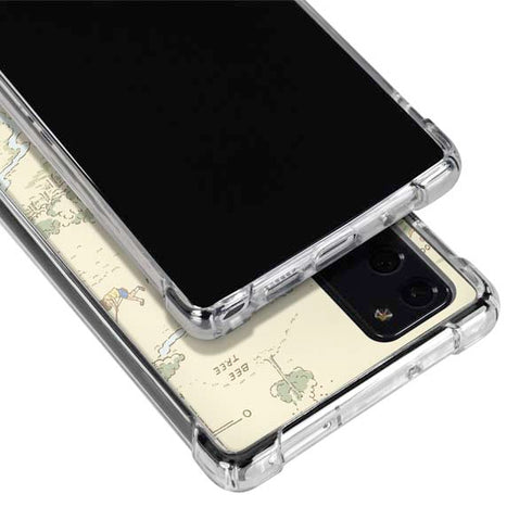 Disney Winnie the Pooh Hundred Acre Wood Galaxy Note20 5G Clear Case