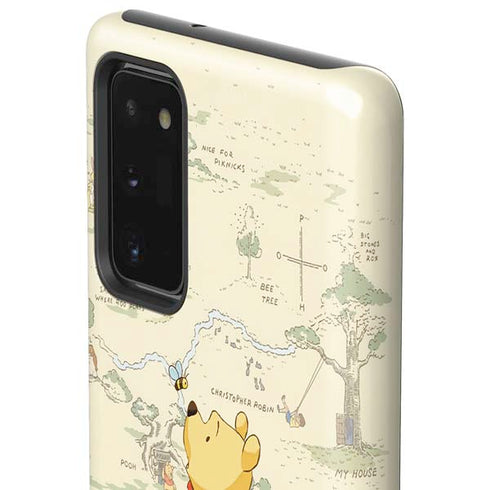 Disney Winnie the Pooh Hundred Acre Wood Galaxy Note20 5G Pro Case
