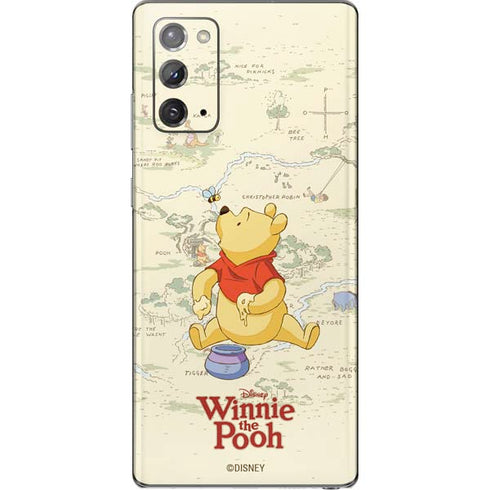 Disney Winnie the Pooh Hundred Acre Wood Galaxy Note20 5G Skin