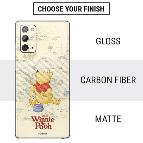Disney Winnie the Pooh Hundred Acre Wood Galaxy Note20 5G Skin