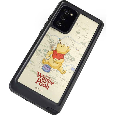 Disney Winnie the Pooh Hundred Acre Wood Galaxy Note20 5G Waterproof Case