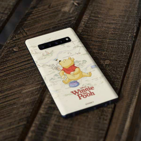 Disney Winnie the Pooh Hundred Acre Wood Galaxy S10 Plus Skin