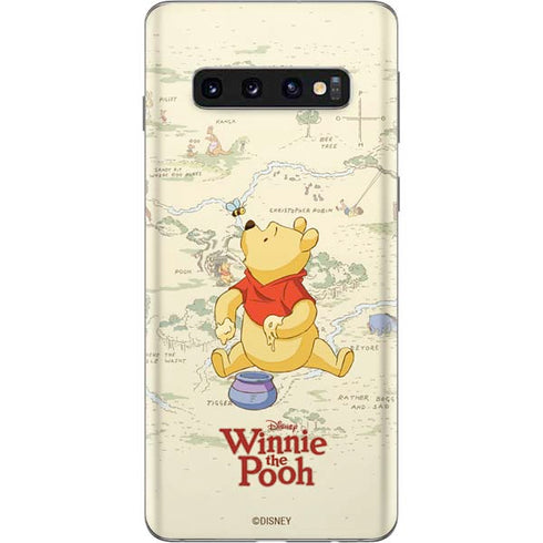 Disney Winnie the Pooh Hundred Acre Wood Galaxy S10 Skin