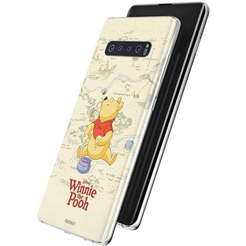 Disney Winnie the Pooh Hundred Acre Wood Galaxy S10 Skin