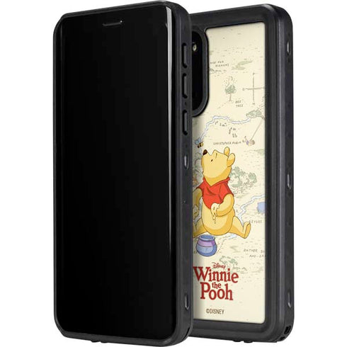 Disney Winnie the Pooh Hundred Acre Wood Galaxy S20 Plus Waterproof Case