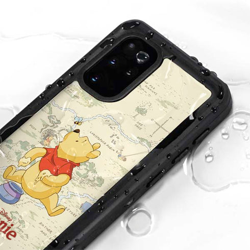 Disney Winnie the Pooh Hundred Acre Wood Galaxy S20 Plus Waterproof Case