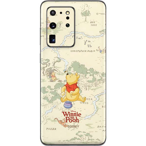 Disney Winnie the Pooh Hundred Acre Wood Galaxy S20 Ultra 5G Skin