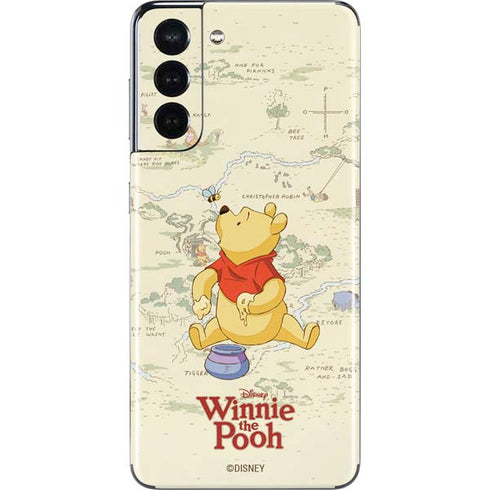 Disney Winnie the Pooh Hundred Acre Wood Galaxy S21 5G Skin