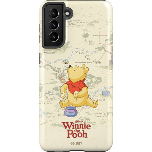 Disney Winnie the Pooh Hundred Acre Wood Galaxy S21 FE Pro Case