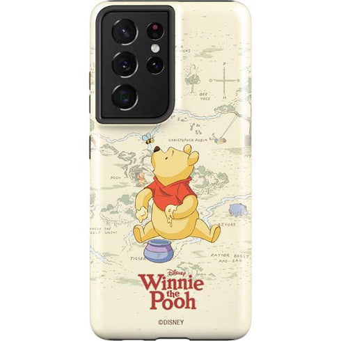 Disney Winnie the Pooh Hundred Acre Wood Galaxy S21 Ultra 5G Pro Case