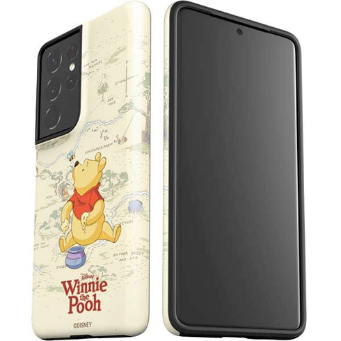 Disney Winnie the Pooh Hundred Acre Wood Galaxy S21 Ultra 5G Pro Case