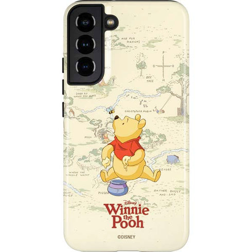Disney Winnie the Pooh Hundred Acre Wood Galaxy S22 Plus Pro Case
