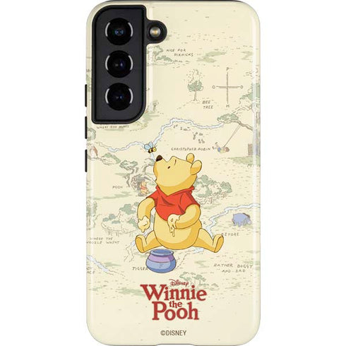 Disney Winnie the Pooh Hundred Acre Wood Galaxy S22 Pro Case
