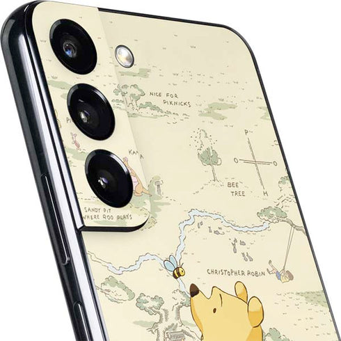 Disney Winnie the Pooh Hundred Acre Wood Galaxy S22 Skin