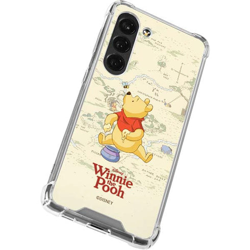 Disney Winnie the Pooh Hundred Acre Wood Galaxy S23 Clear Case