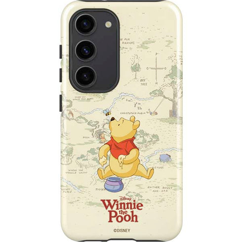 Disney Winnie the Pooh Hundred Acre Wood Galaxy S23 Pro Case