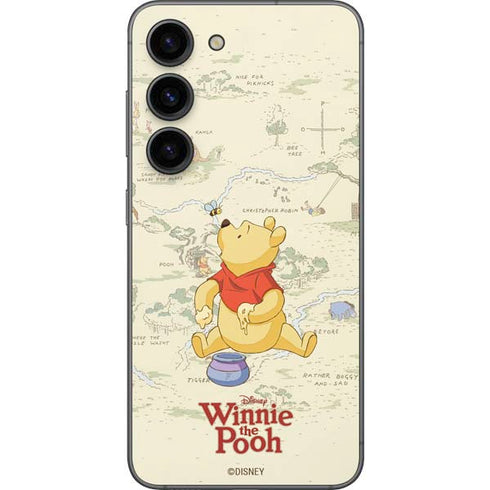 Disney Winnie the Pooh Hundred Acre Wood Galaxy S23 Skin