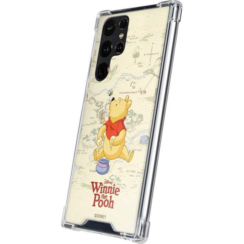 Disney Winnie the Pooh Hundred Acre Wood Galaxy S24 Ultra Clear Case
