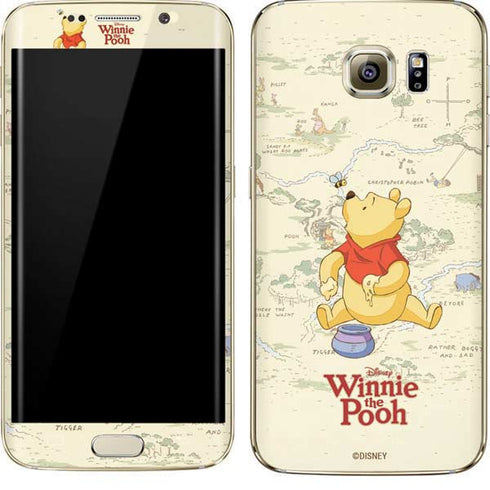 Disney Winnie the Pooh Hundred Acre Wood Galaxy S7 Edge Skin