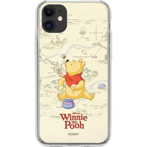 Disney Winnie the Pooh Hundred Acre Wood iPhone 11 Clear Case