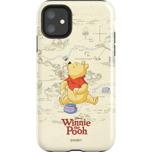 Disney Winnie the Pooh Hundred Acre Wood iPhone 11 Impact Case