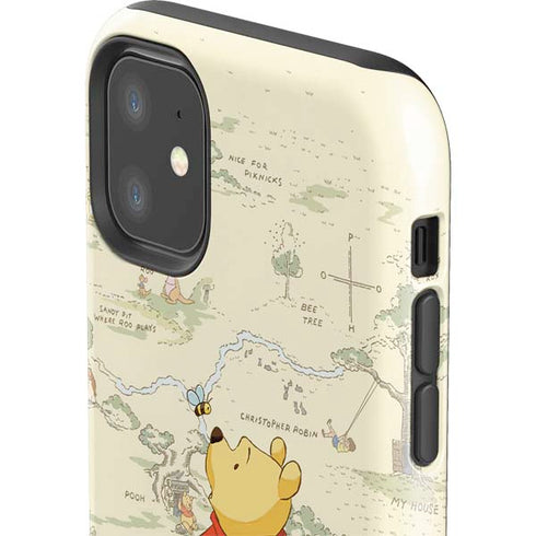 Disney Winnie the Pooh Hundred Acre Wood iPhone 11 Impact Case