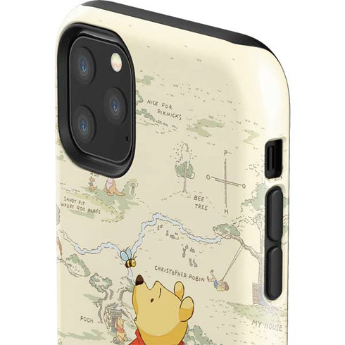 Disney Winnie the Pooh Hundred Acre Wood iPhone 11 Pro Max Impact Case