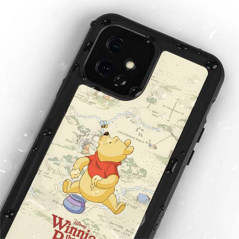 Disney Winnie the Pooh Hundred Acre Wood iPhone 12 Mini Waterproof Case