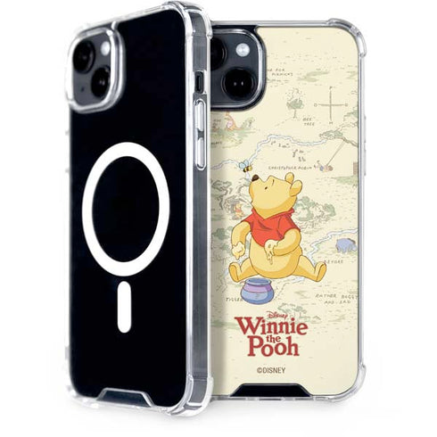 Disney Winnie the Pooh Hundred Acre Wood iPhone 14 Plus MagSafe Case