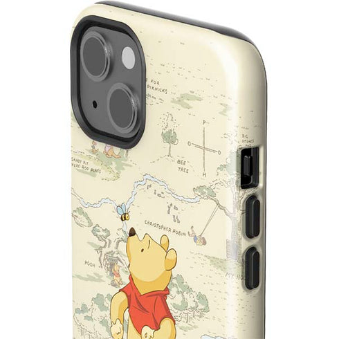 Disney Winnie the Pooh Hundred Acre Wood iPhone 15 Plus Impact Case
