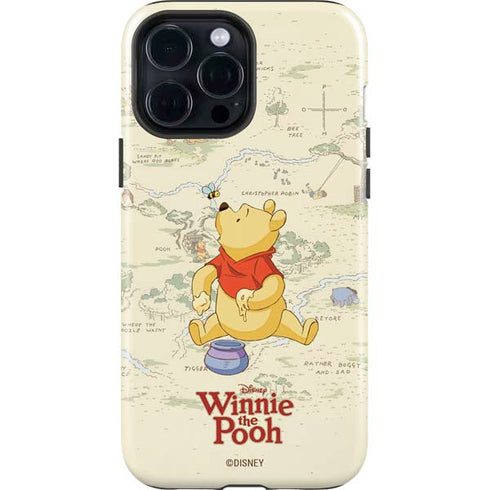 Disney Winnie the Pooh Hundred Acre Wood iPhone 15 Pro Max Impact Case