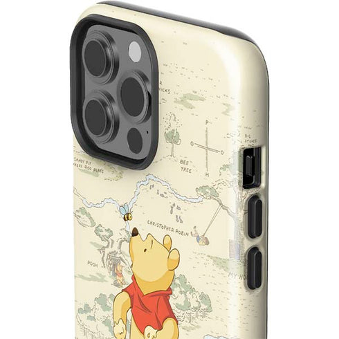 Disney Winnie the Pooh Hundred Acre Wood iPhone 15 Pro Max Impact Case