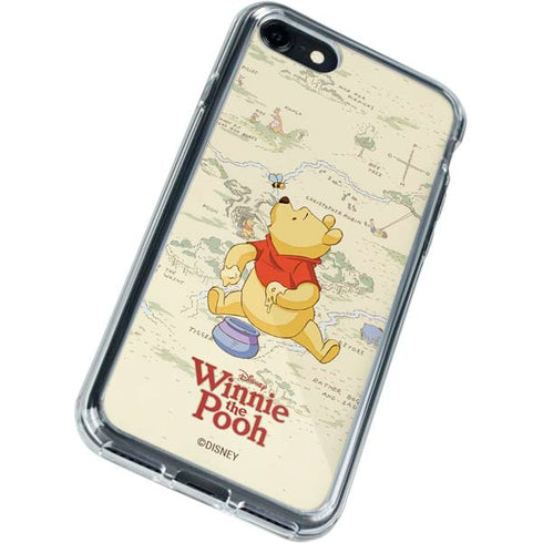 Disney Winnie the Pooh Hundred Acre Wood iPhone SE (2nd & 3rd Gen) Clear Case